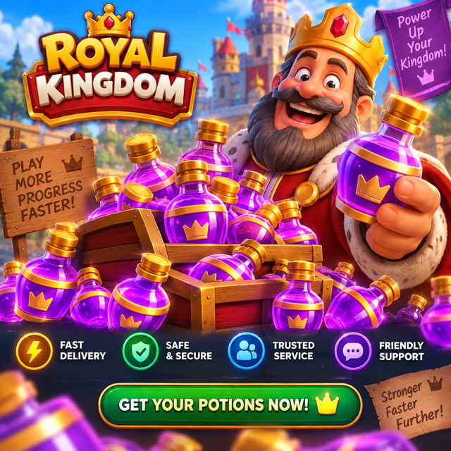 ROYAL KINGDOM — ПОПОЛНЕНИЕ ЗЕЛИЙ