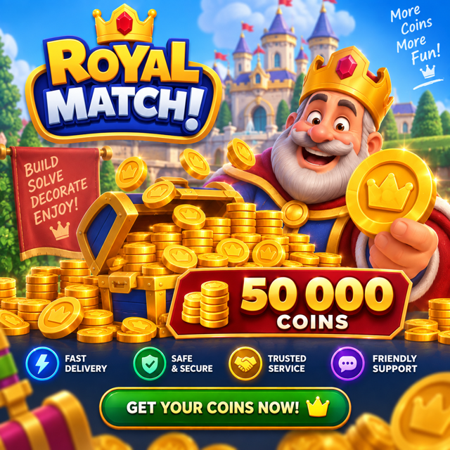 ROYAL MATCH — МОНЕТЫ