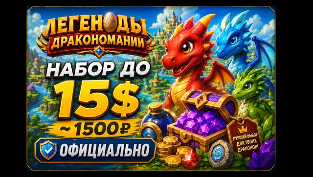 НАБОР ДО 15$ ~ 1500₽ ОФИЦИАЛЬНО