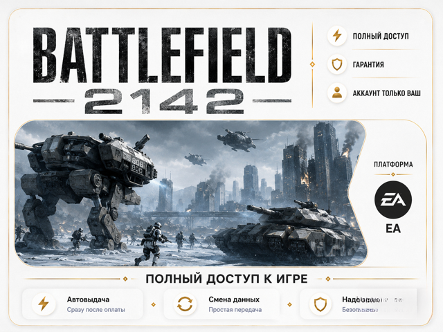 [EA] Battlefield 2142 | ПОЛНЫЙ ДОСТУП | ГАРАНТИЯ