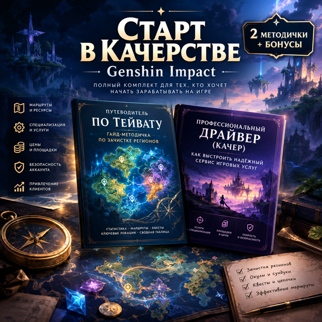 ★ СТАРТ В КАЧЕРСТВЕ ★ МЕТОДИЧКИ + НАСТАВНИК