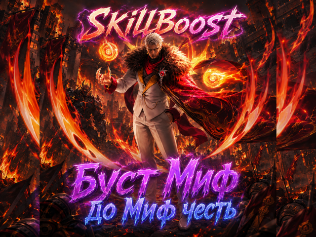 БУСТ 5 ЗВЁЗД ОТ ПРО ИГРОКА (60-100% wr) ЛОУ МИФ - МИФ ЧЕСТЬ