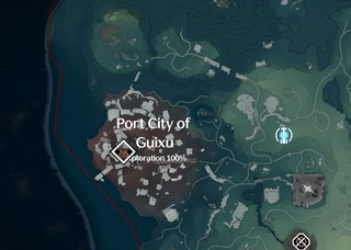 Зачистка локации 100%+: Port City of Guixu