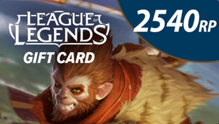 20 EUR - 2540RP | League of Legends Riot Points | EU West / Nordic East